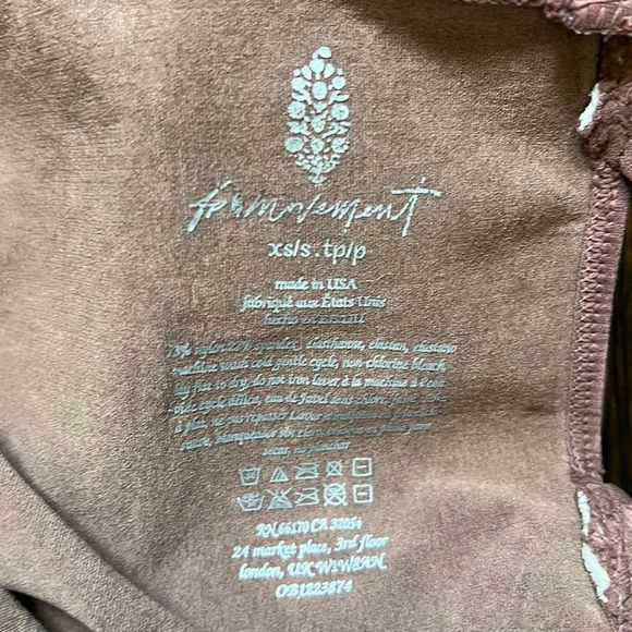 46. FP Movement Good Karma Onesie - Nutmeg - Picture 4 of 10